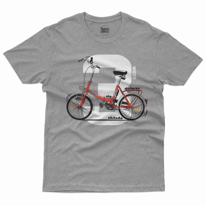 Koszulka z rowerem Wigry 3 - XL