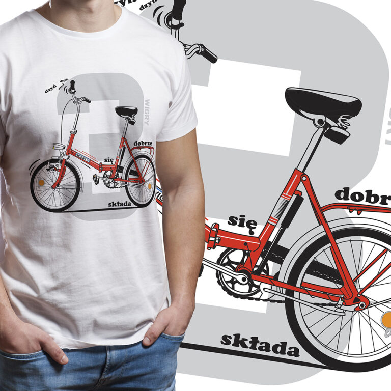 Koszulka z rowerem Wigry 3