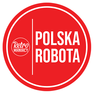 Naklejka Polska Robota czerwona