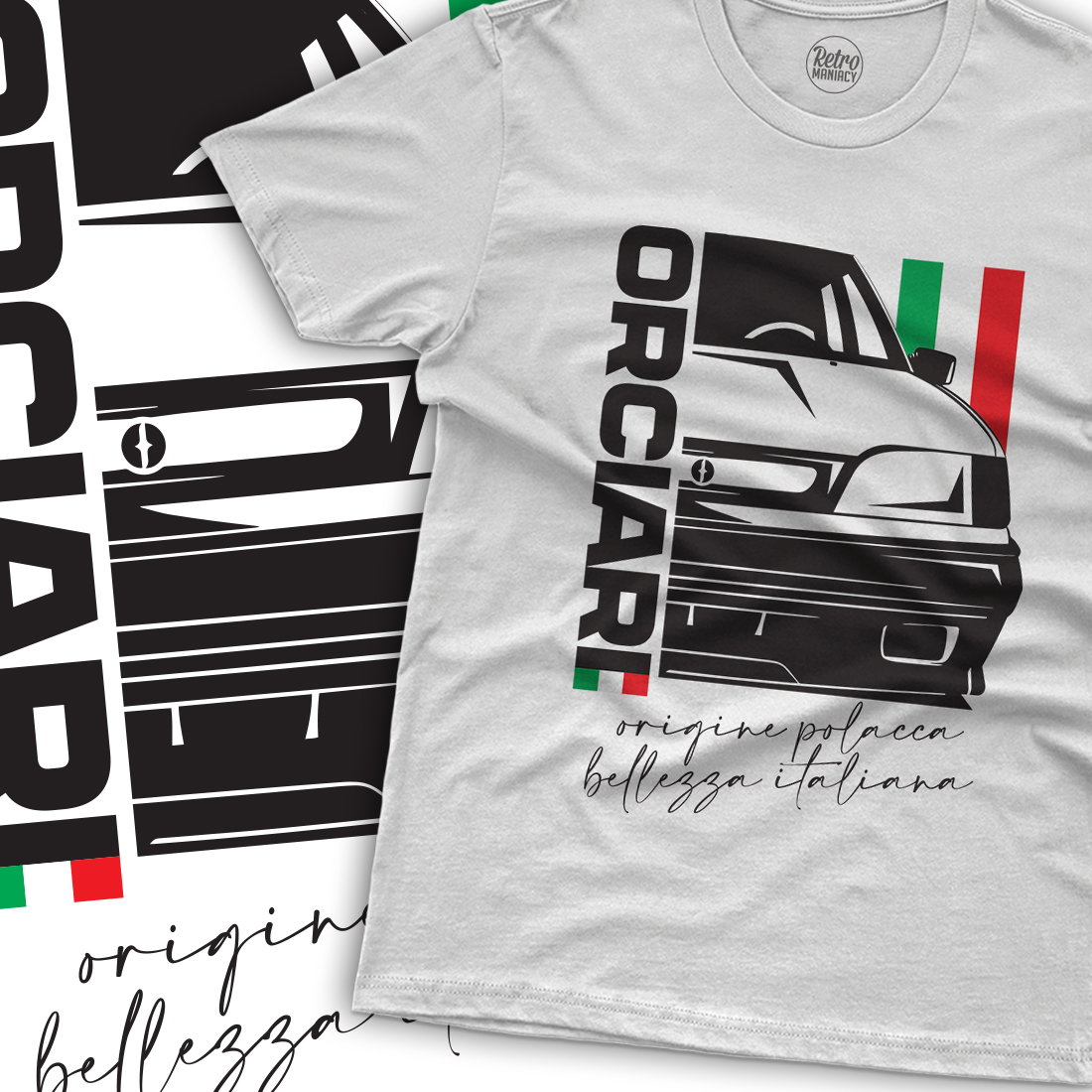 Koszulka męska Orciari Polonez Caro