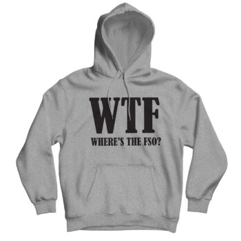 bluza WTF where’s the fso z kapturem Bluza kangurka WTF FSO