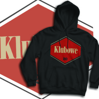 Bluza męska z kapturem Klubowe