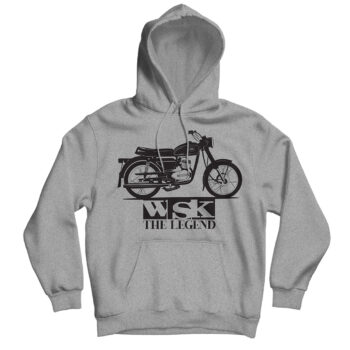 bluza z kapturem wsk 3 the legend Bluza kangurka WSK The Legend