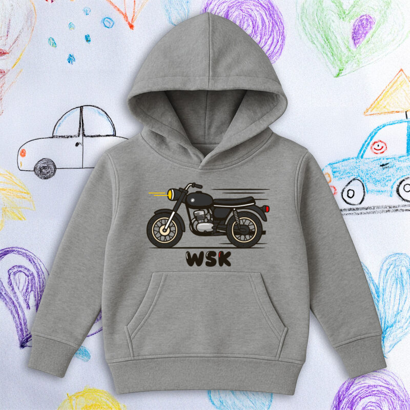 Bluza dziecięca z kapturem z Wueską