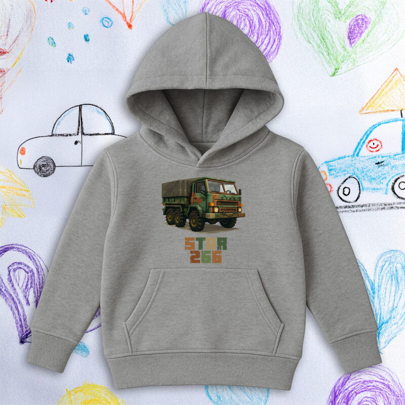 Bluza dziecięca z kapturem STAR 266