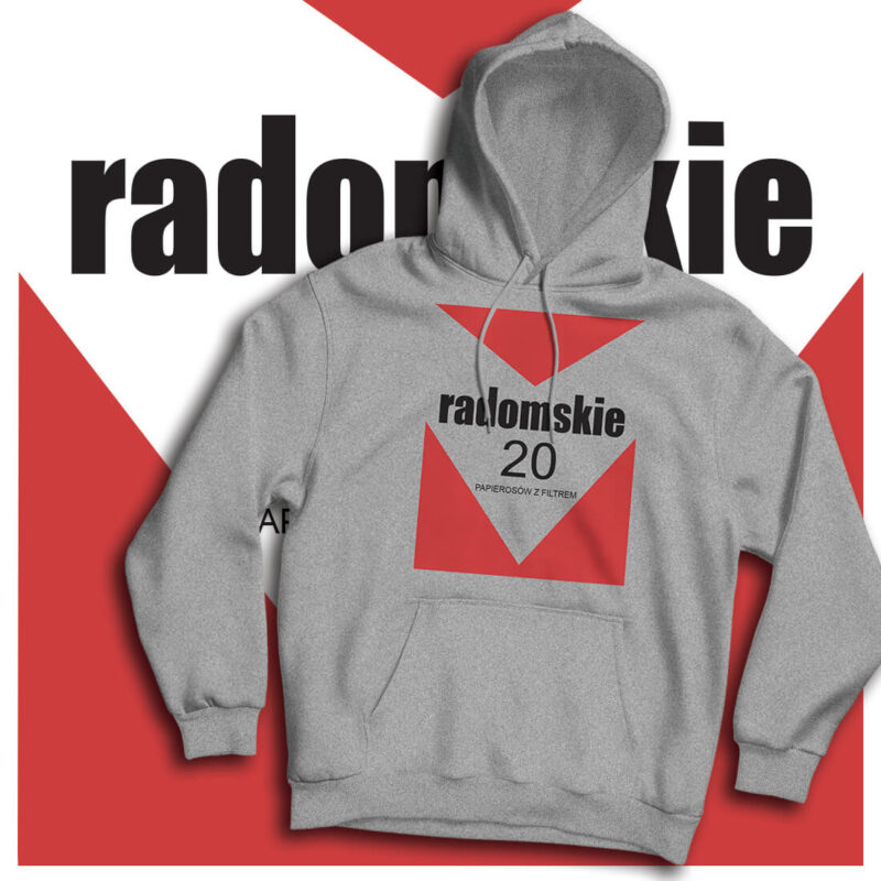 Bluza z kapturem Radomskie z filtrem