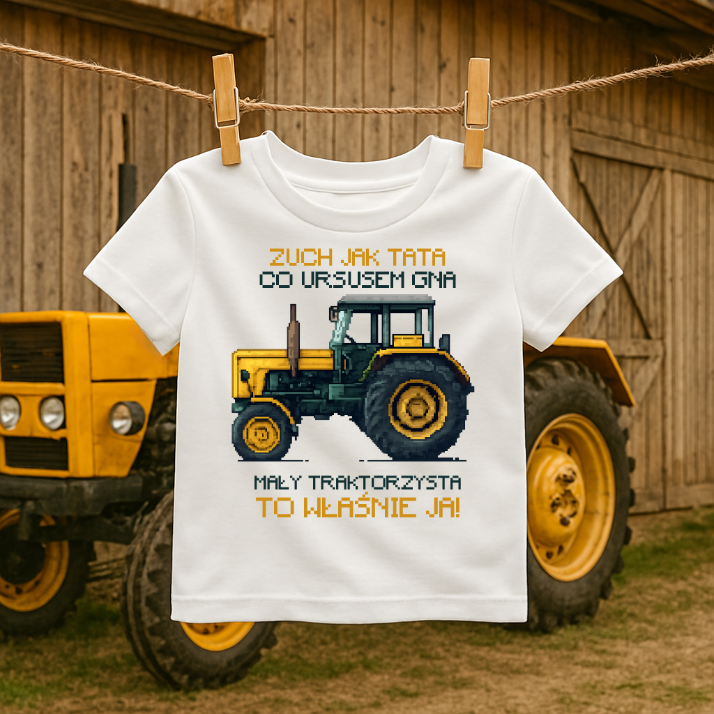 Koszulka dziecięca Ursus - Taty Zuch!