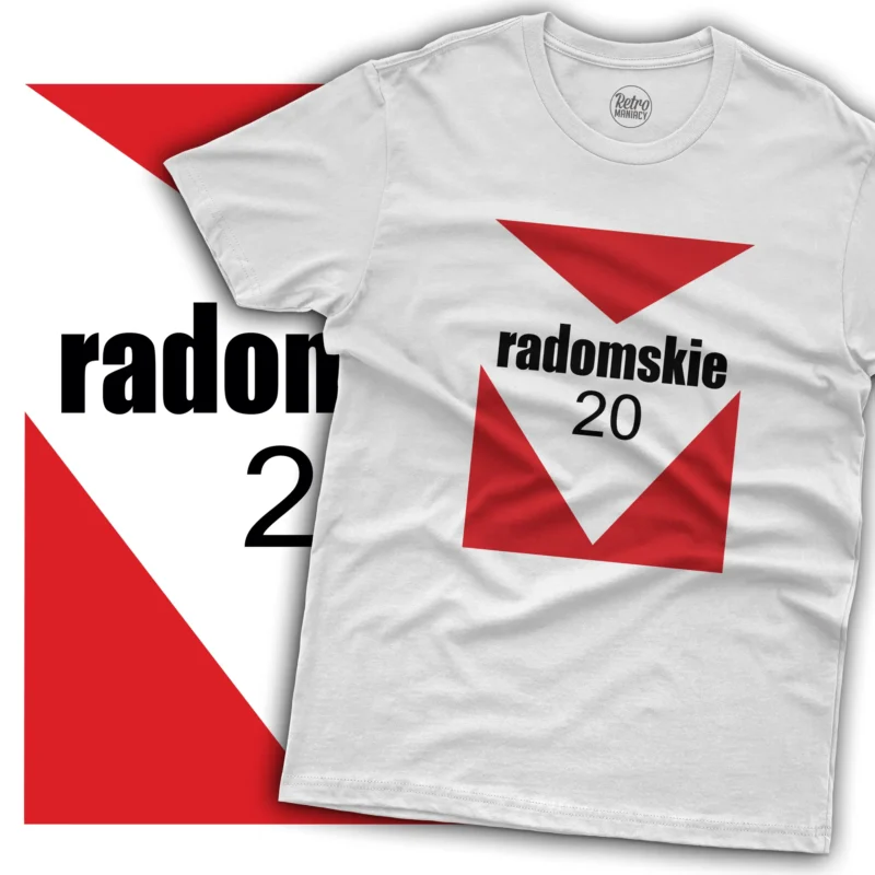 Koszulka męska Radomskie na prezent vintage retro dla radomiaka