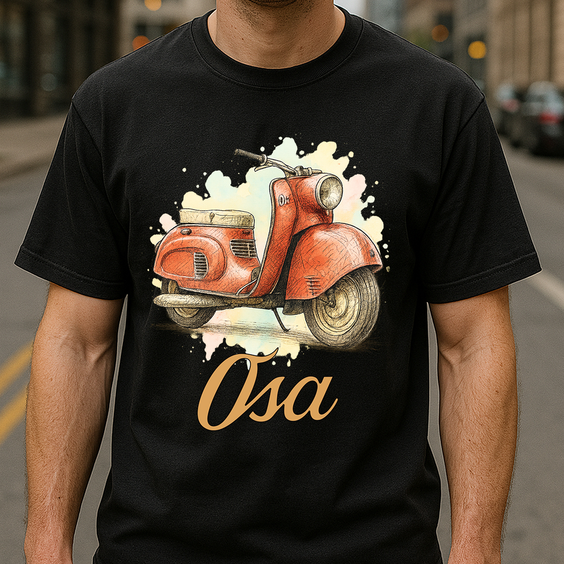 Koszulka ze skuterem WFM Osa