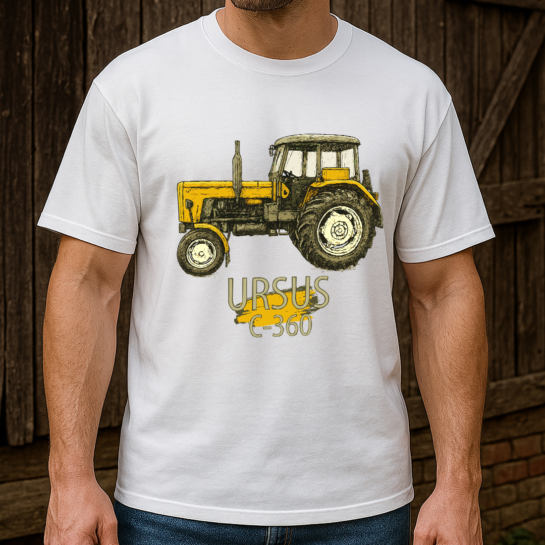 Koszulka męska z Ursusem C-360