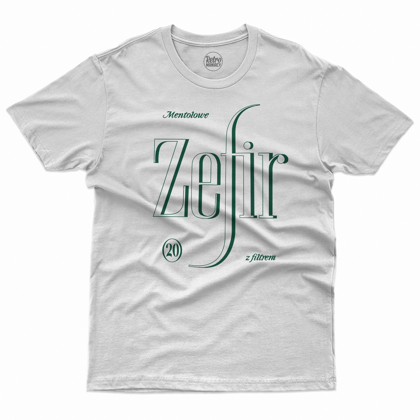 Koszulka męska Zefir mentolowe - obrazek 2