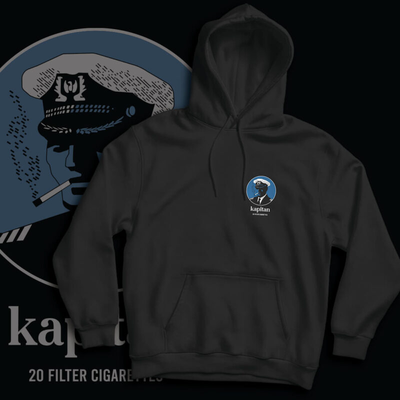 Bluza z kapturem Kapitan mini