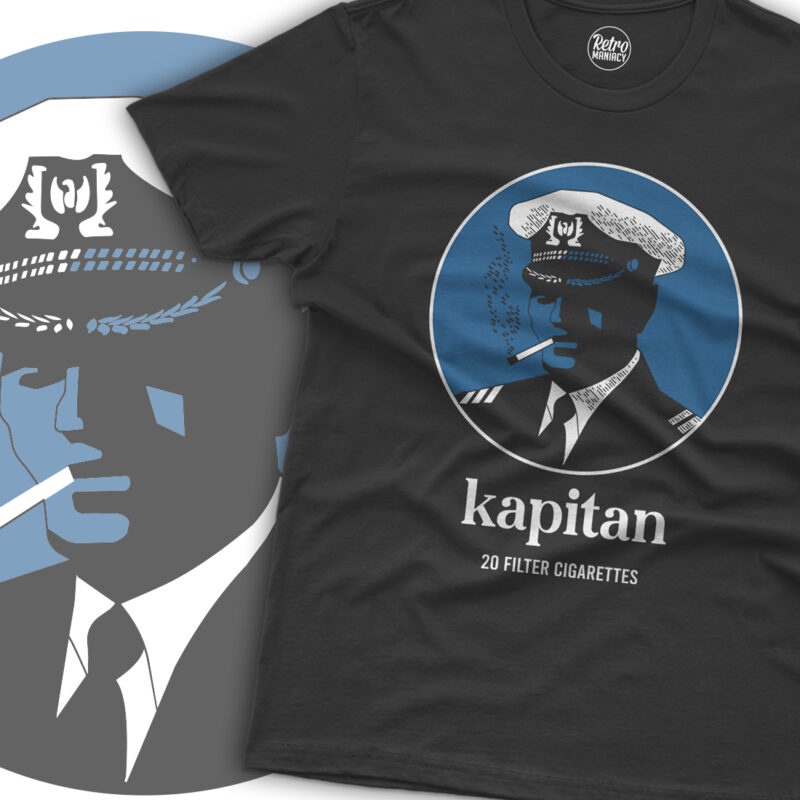 Koszulka męska Kapitan Cigarettes