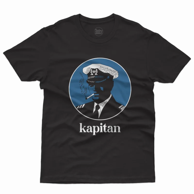 koszulka-meska-kapitan-czarna-retromaniacy