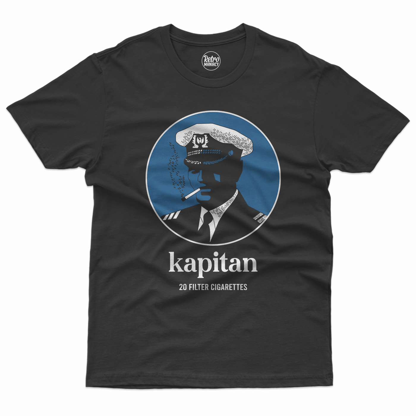 Koszulka męska Kapitan Cigarettes - obrazek 2