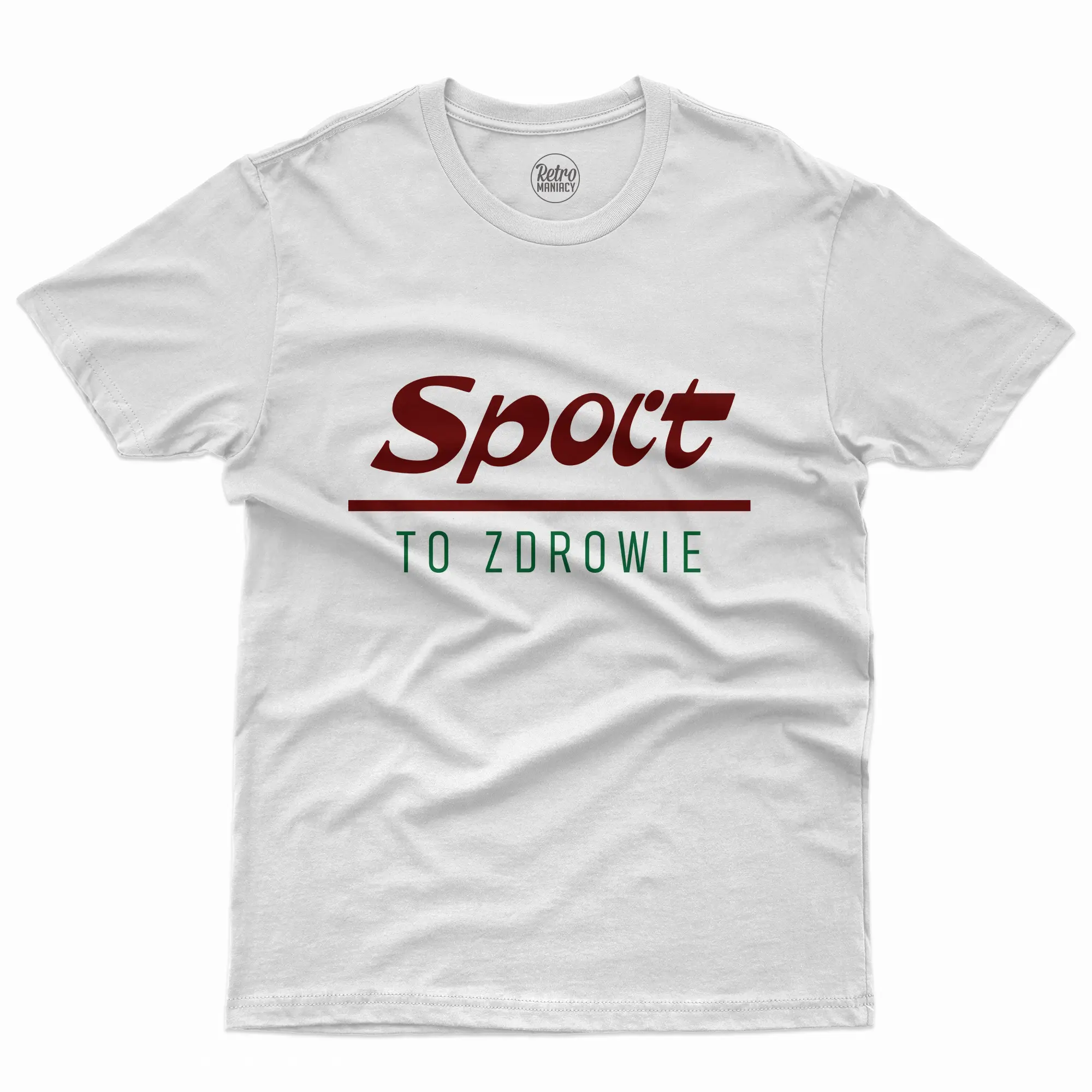 Koszulka męska Sport to zdrowie - obrazek 2