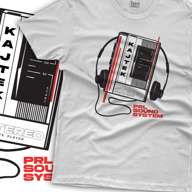 Koszulka męska Walkman Kajtek