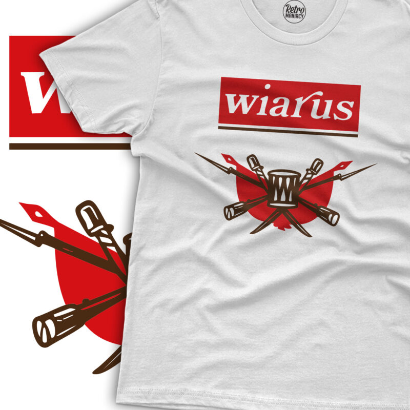 Koszulka męska z papierosami Wiarus