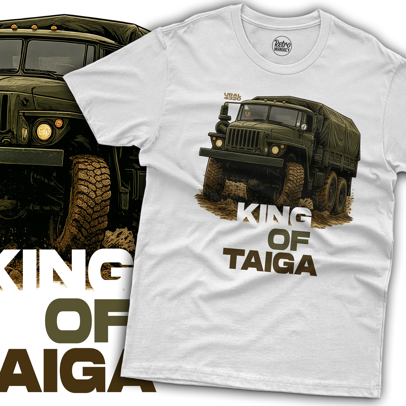 Koszulka męska URAL King of Taiga