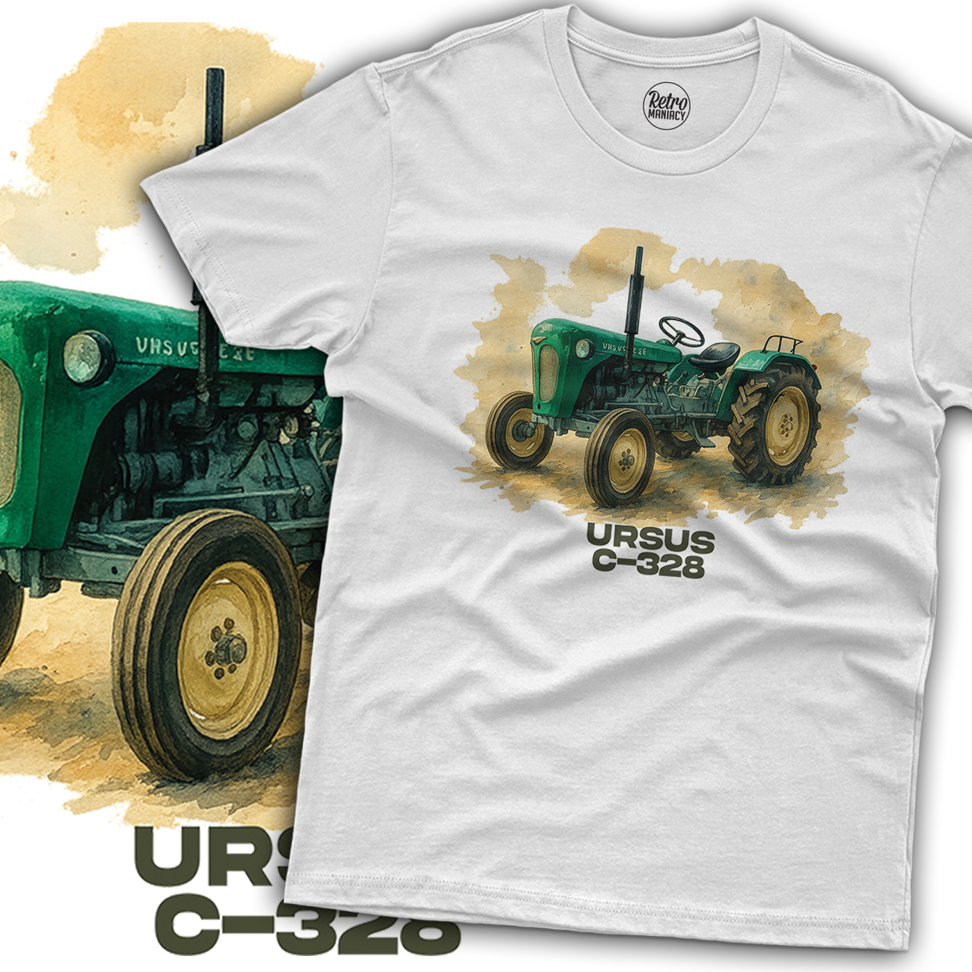 Koszulka z traktorem Ursus C-328