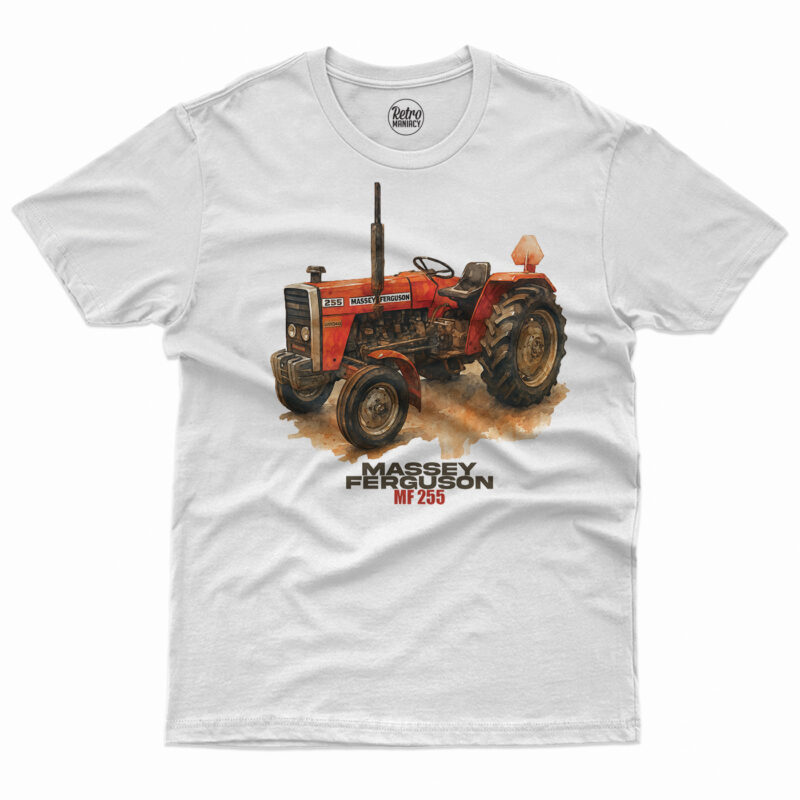 Koszulka z traktorem Massey Ferguson MF 255