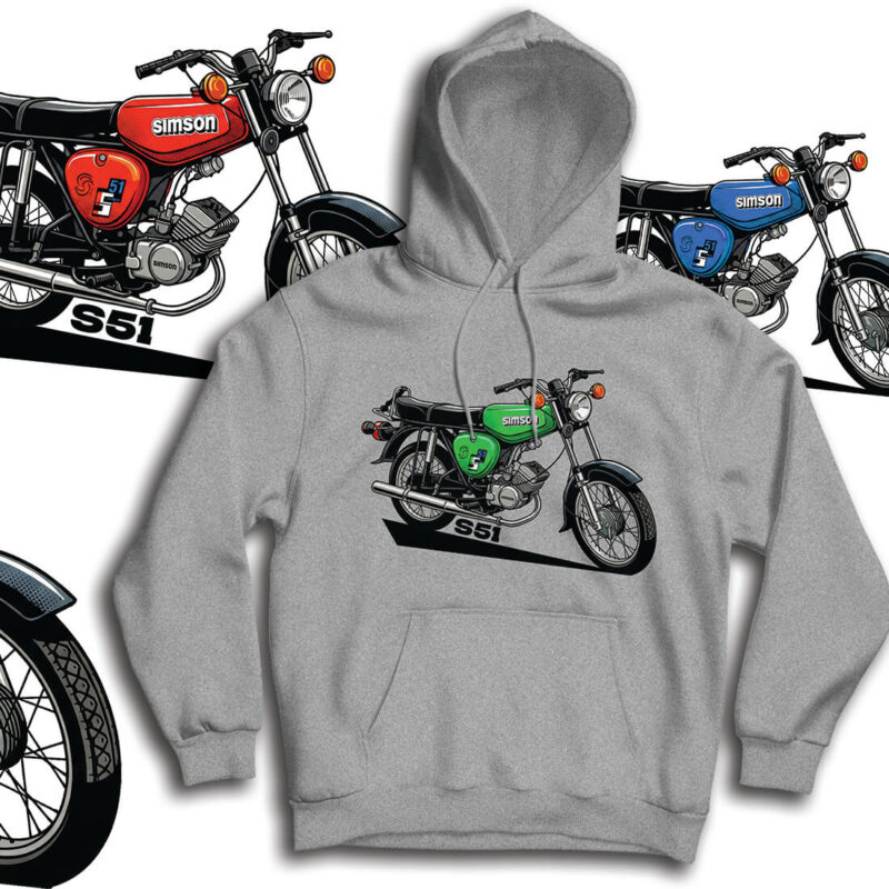 Bluza z kapturem Simson S51