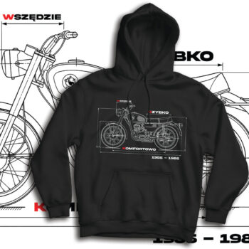 Bluza z kapturem WSK Wszędzie Szybko Komfortowo