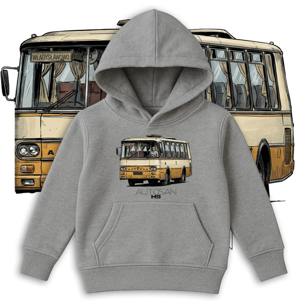 Bluza dziecięca z kapturem Autosan H9