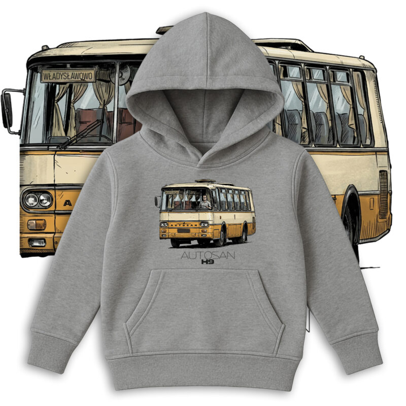 Bluza dziecięca z kapturem Autosan H9