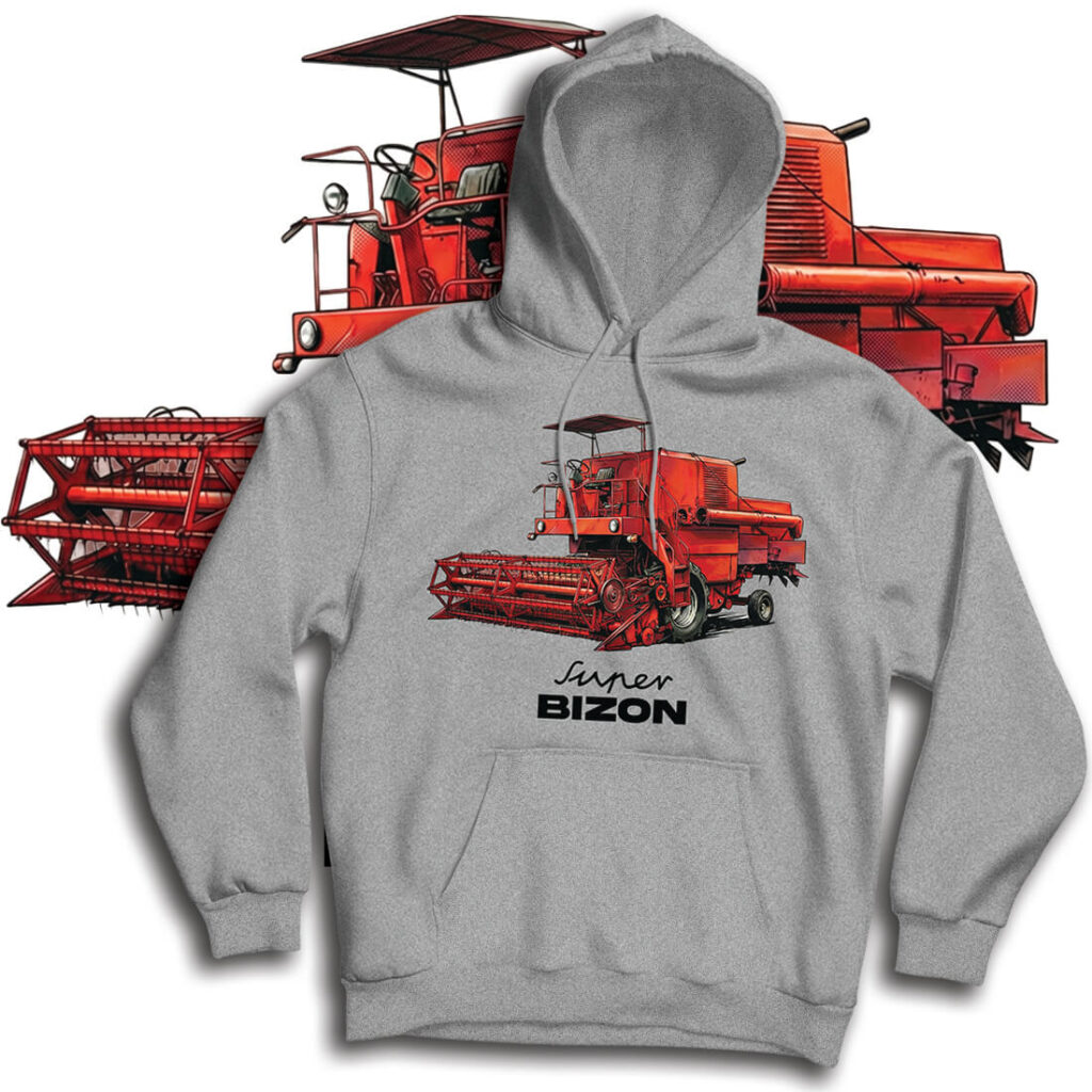 Bluza z kapturem Super Bizon