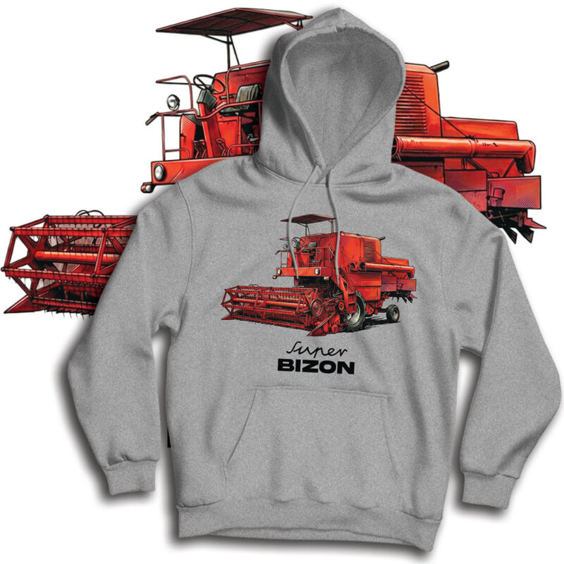 Bluza z kapturem Super Bizon