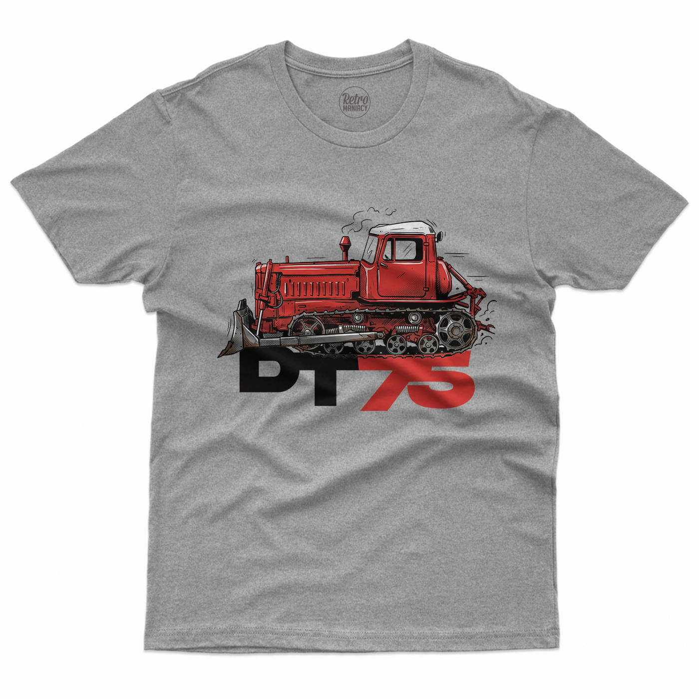 Koszulka męska ze spychaczem DT75 - obrazek 3