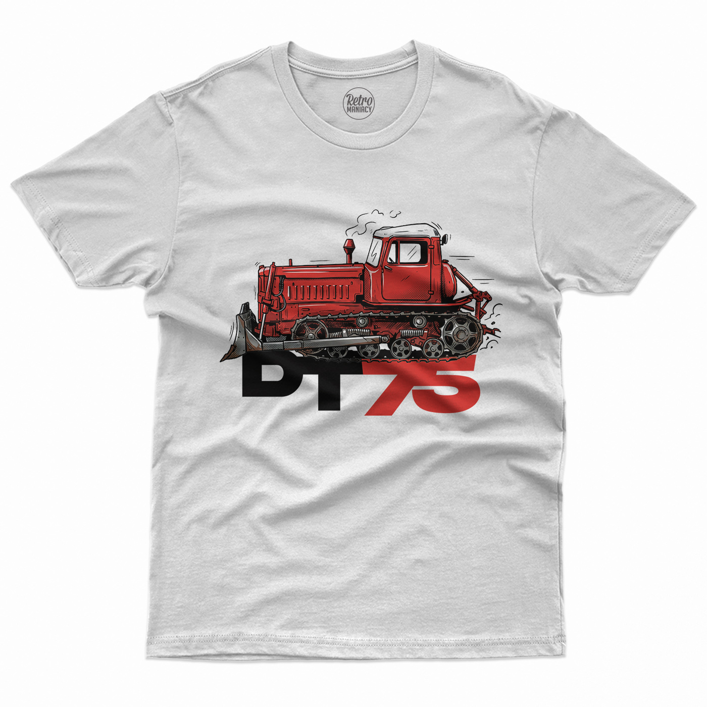 Koszulka męska ze spychaczem DT75 - obrazek 2