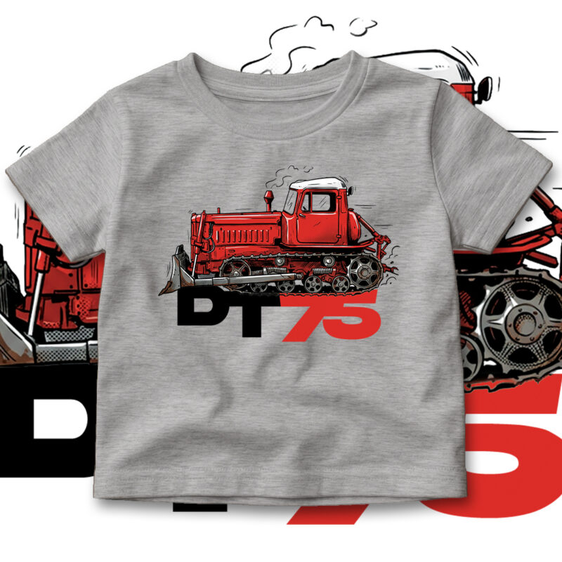 Koszulka dziecięca z DT 75