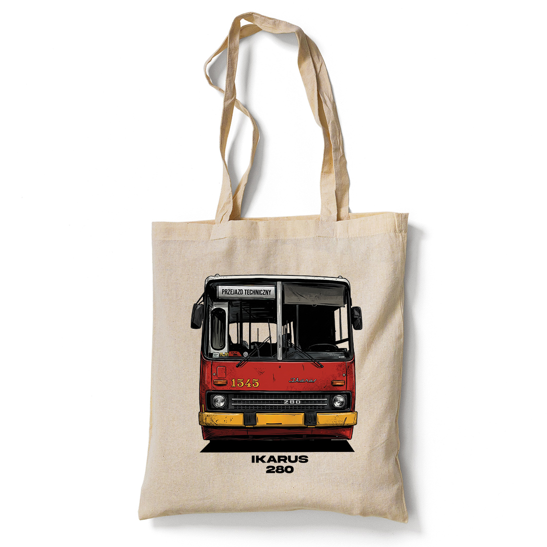 Torba zakupowa z autobusem Ikarus