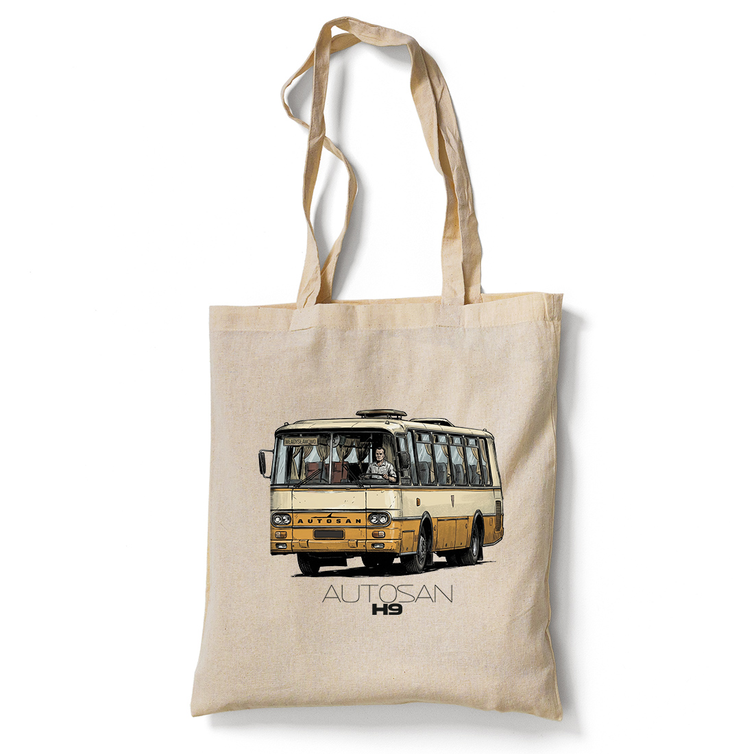 Torba bawełniana z autobusem Autosan