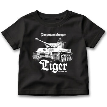 Koszulka dziecięca Panzerkampfwagen VI Tiger na prezent dla historyka Retromaniacy