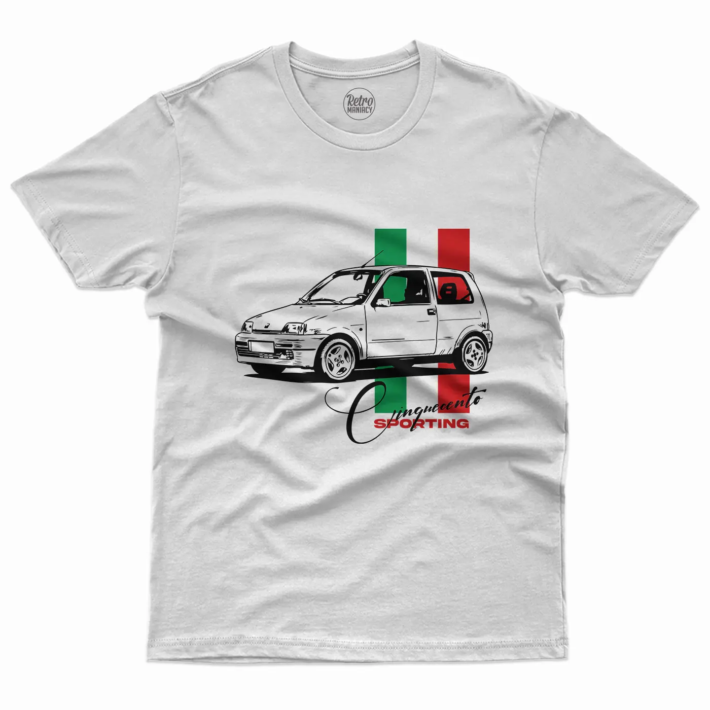 Koszulka męska Fiat Cinquecento - obrazek 2