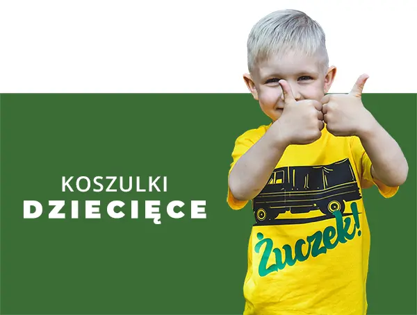 koszulki z ursusem fiatem maluchem wsk dla dzieci retromaniacy