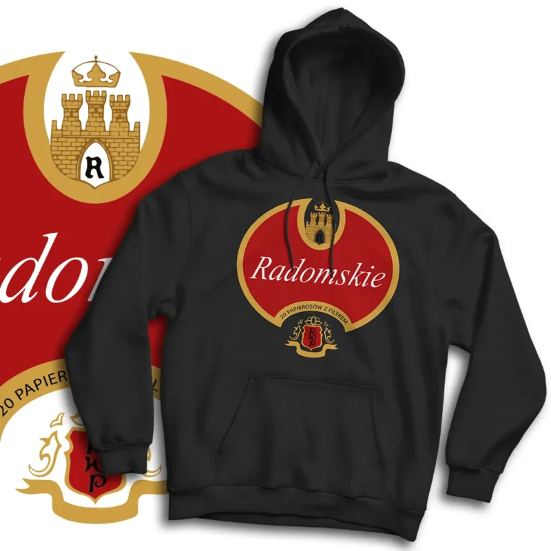 Bluza kangurka Radomskie z filtrem na prezent retro vintage