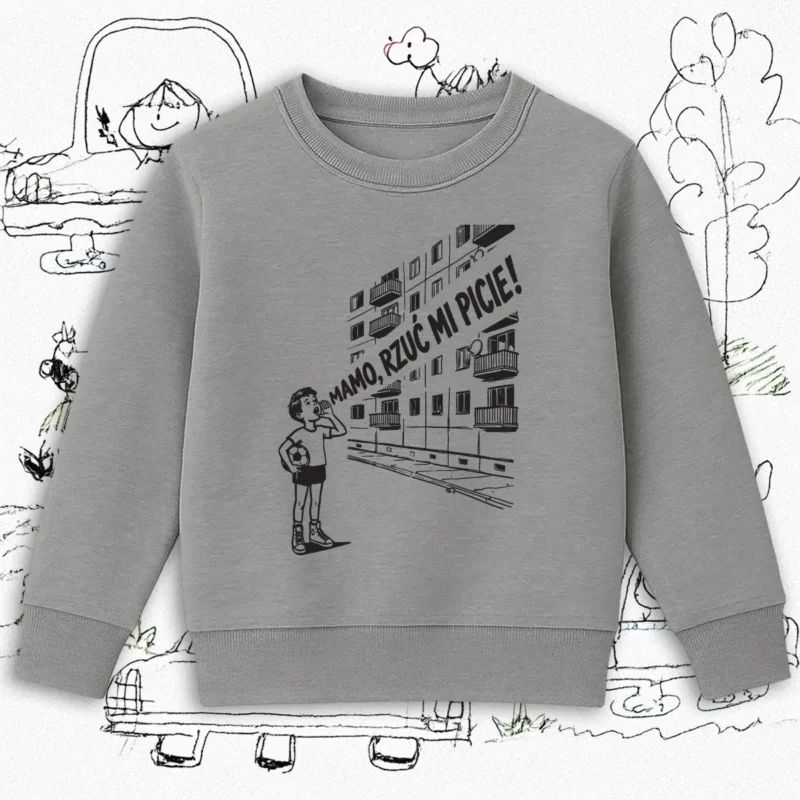 Bluza dziecięca Mamo rzuć mi picie na prezent dla malucha
