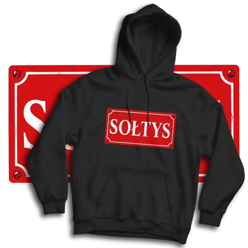 Sołtys bluza męska z kapturem na prezent dla sołtysa gospodarza