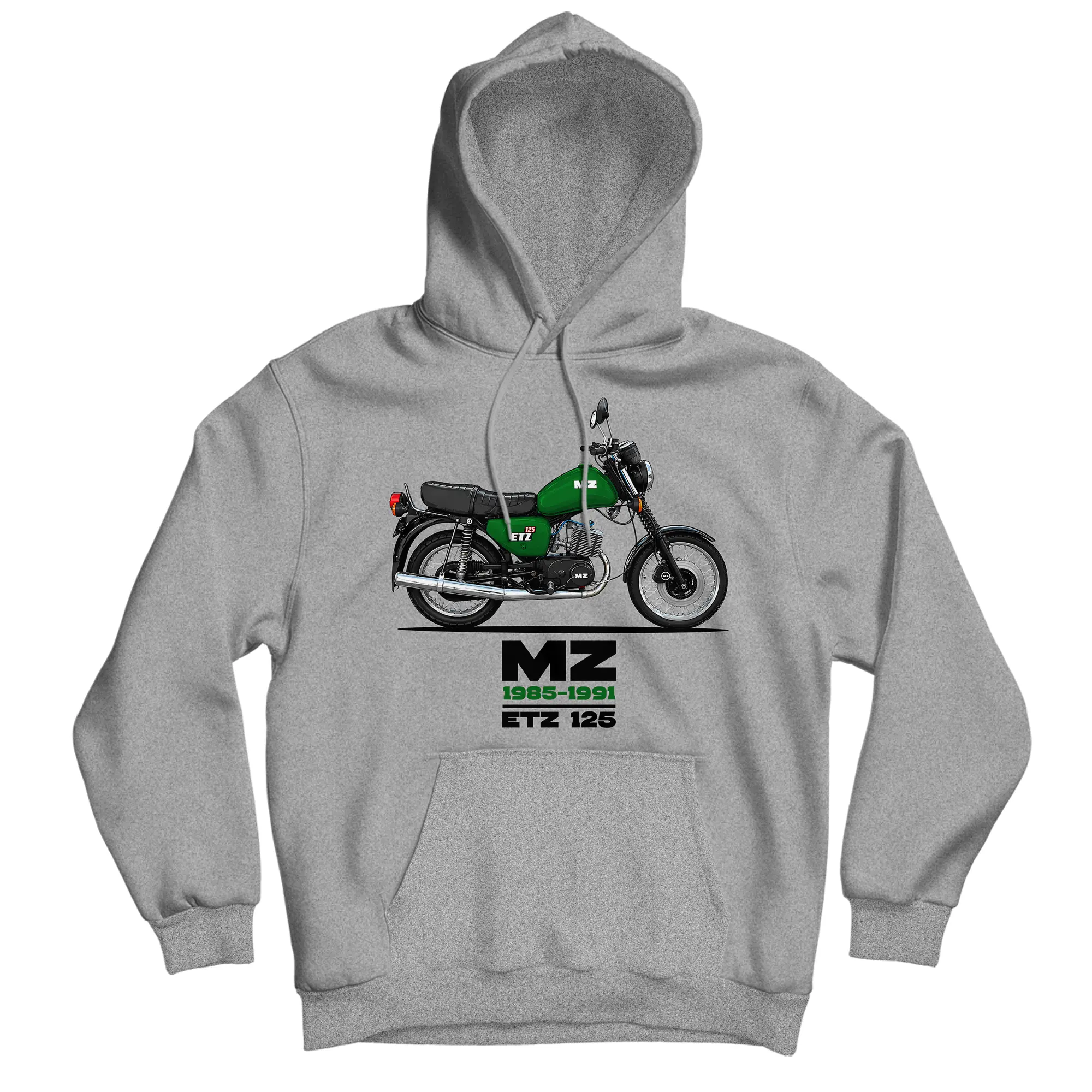 MZ ETZ 125 bluza męska z kapturem - obrazek 4
