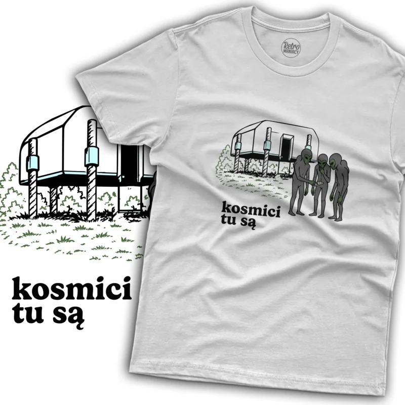 Kosmici z Emilcina koszulka męska