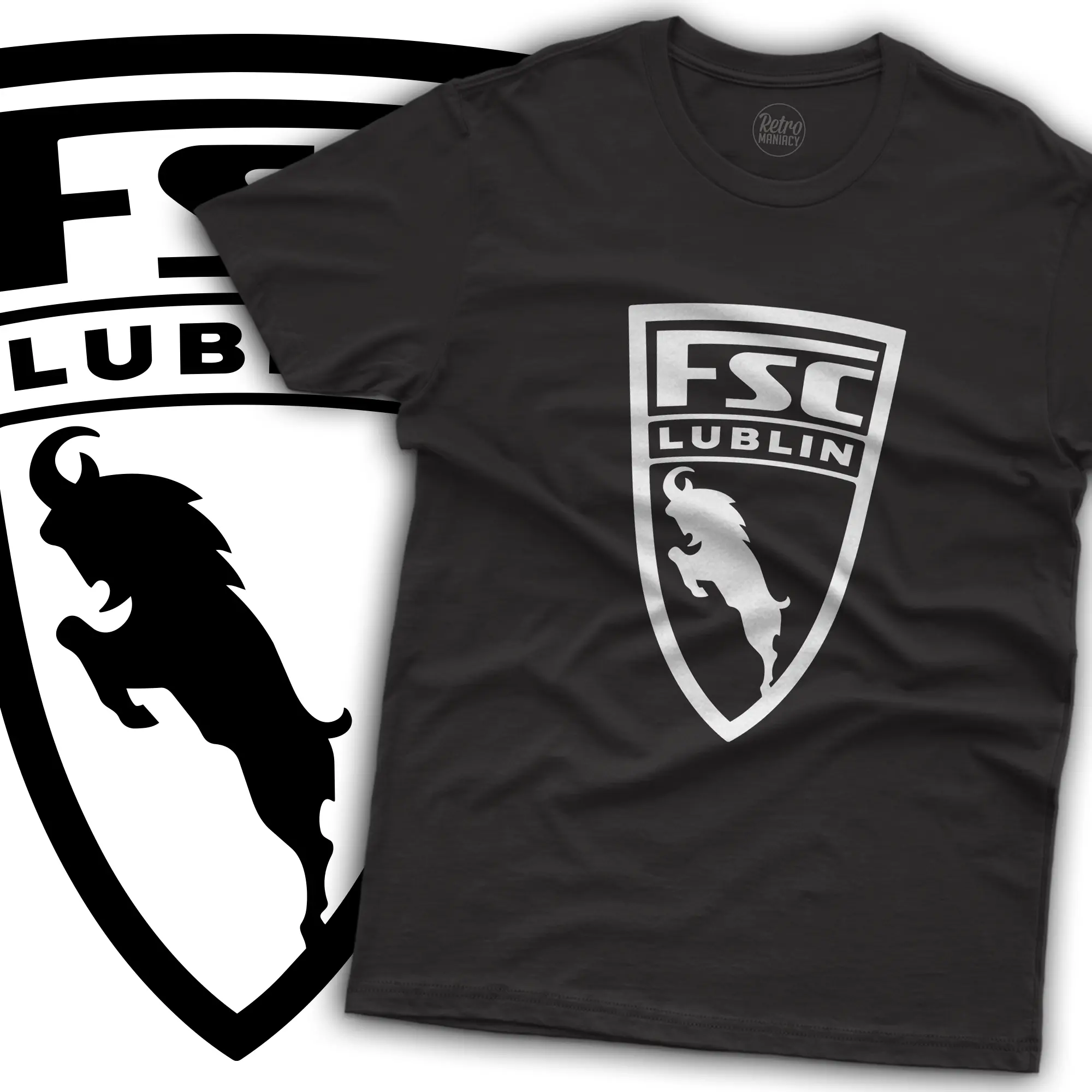 Emblemat FSC Lublin koszulka męska