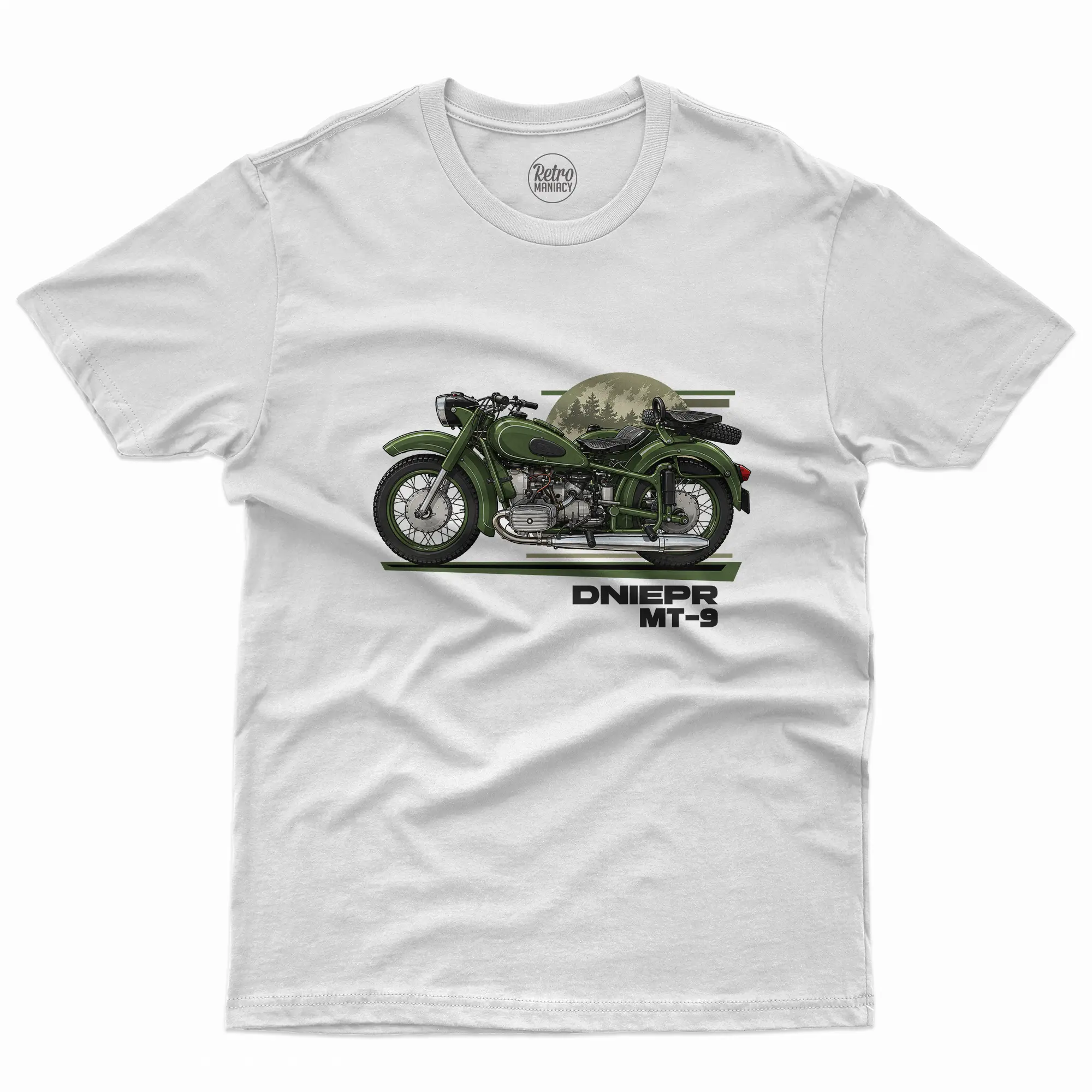 Motocykl Dniepr MT-9 koszulka męska - obrazek 3