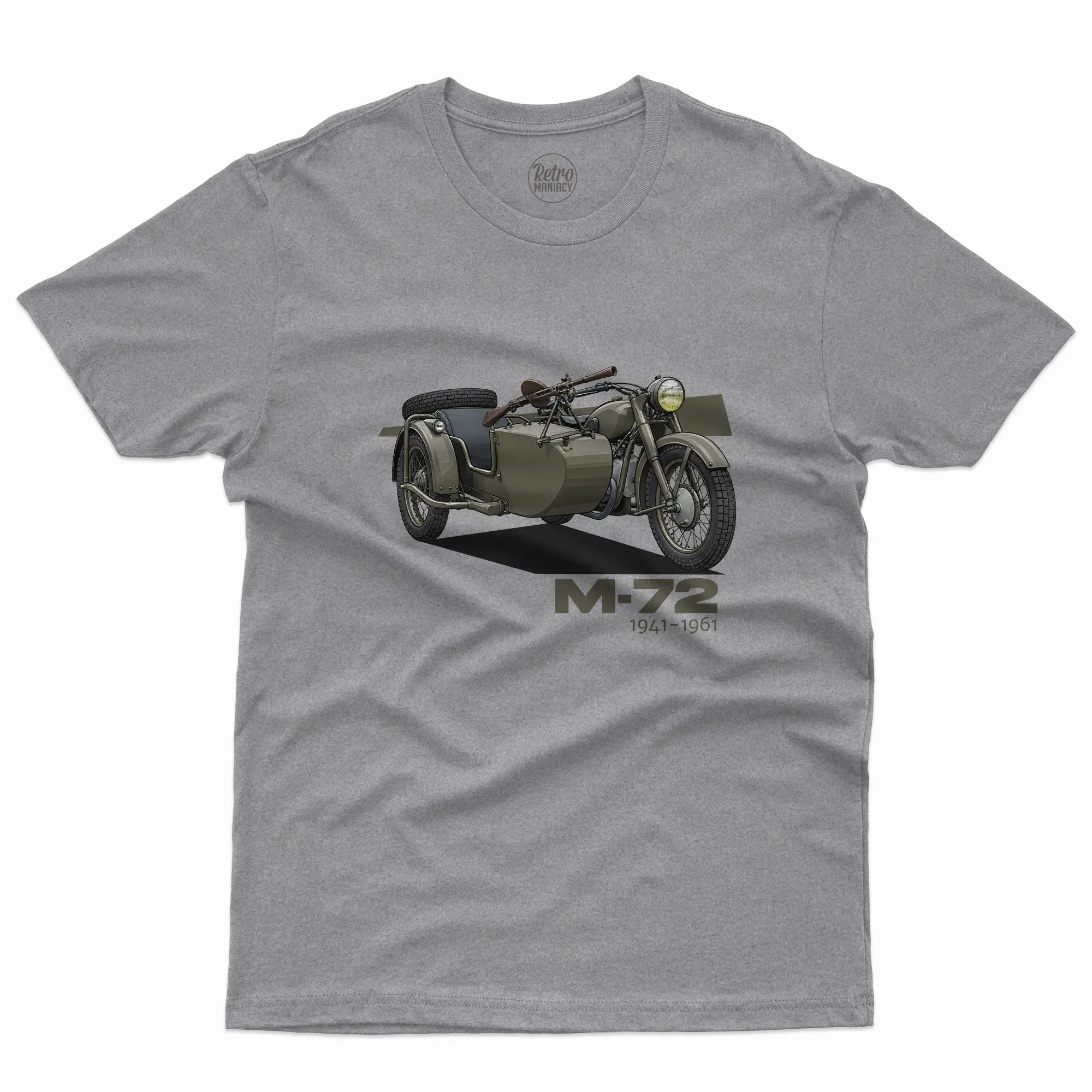 Motocykl M-72 koszulka męska - obrazek 2