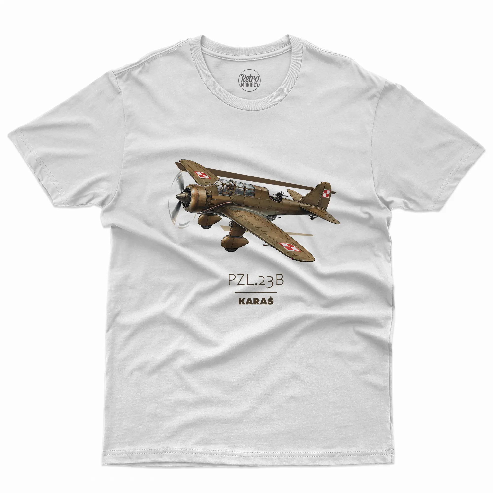 PZL.23B Karaś koszulka męska - obrazek 3