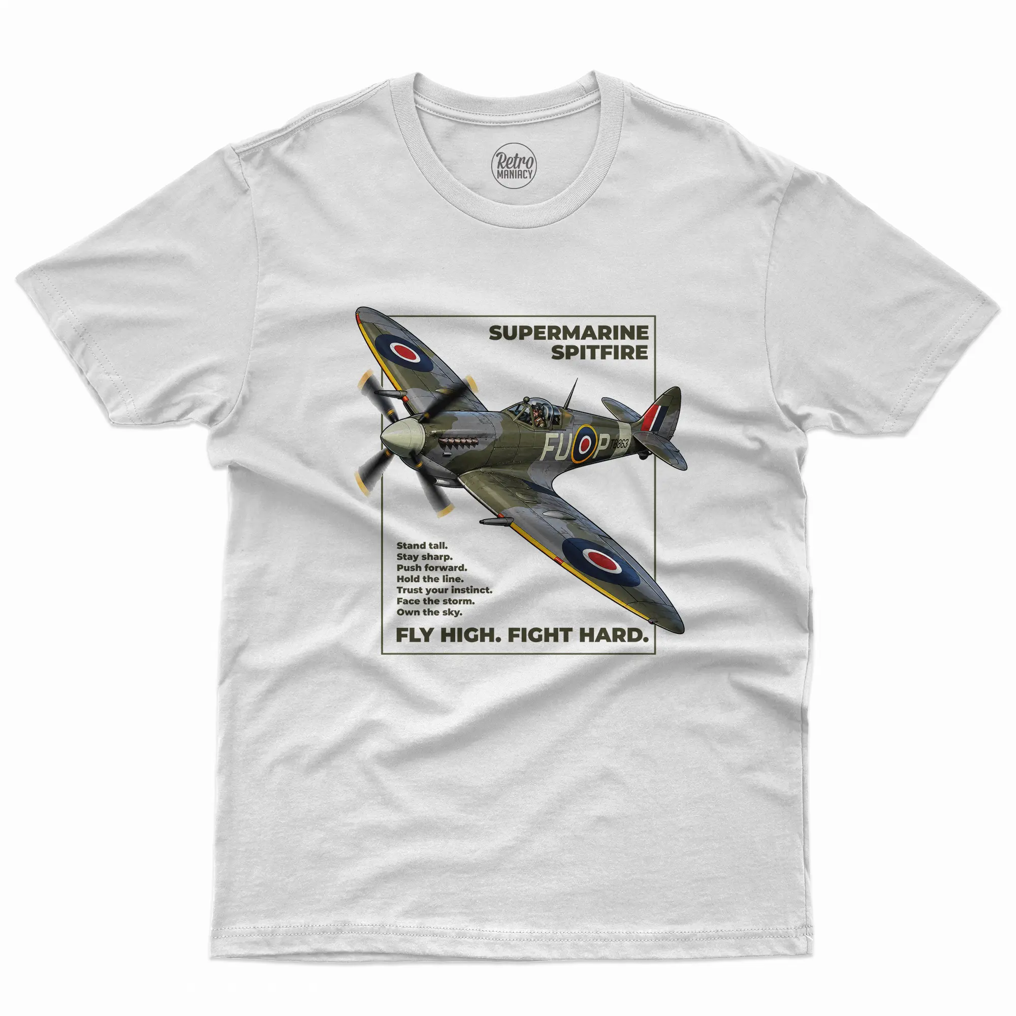 Supermarine Spitfire koszulka męska - obrazek 3