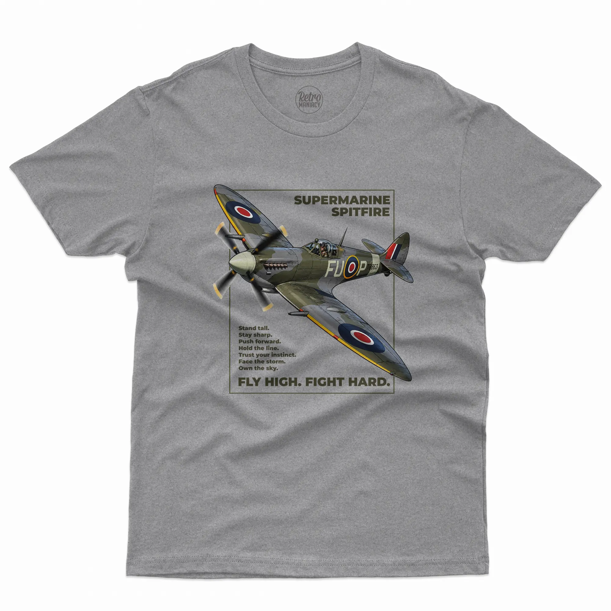Supermarine Spitfire koszulka męska - obrazek 2